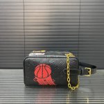 Louisvuitton NBA collaboration Cloakroom Dopp Kit handbag, clutch, cosmetic bag,