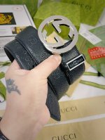 Belt: Gucci.Gu...Cci Authentic Single Piece. Belt: 100% Top-Grain Cowhide Leathe