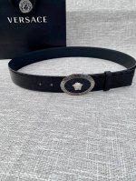 Width 4.0Cm Versace This Belt Is Made Of Soft Top-Grain Leather And Features An