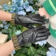 New Women's Exclusive First Release Touchscreen Gloves with Packaging Chanel Or