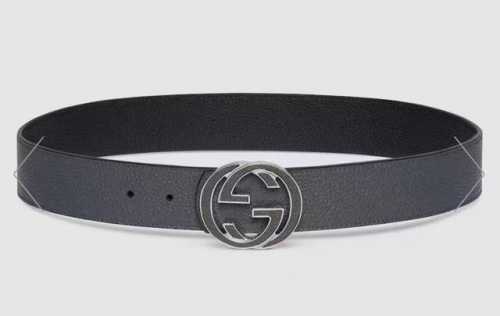 Gucci.Gucci Full set of packaging, beautiful Gucci double G buckle men's new bel