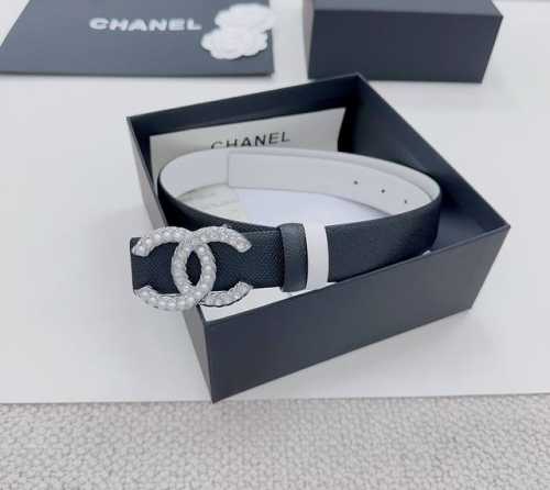 3.0Cm Chanel Official Website New Double-Sided Original Calfskin Length 75.80