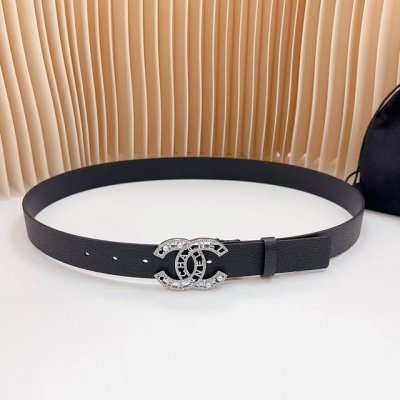 3.0Cm Chanel Official Website New Arrival, Double-Sided Top-Grain Leather, Lengt