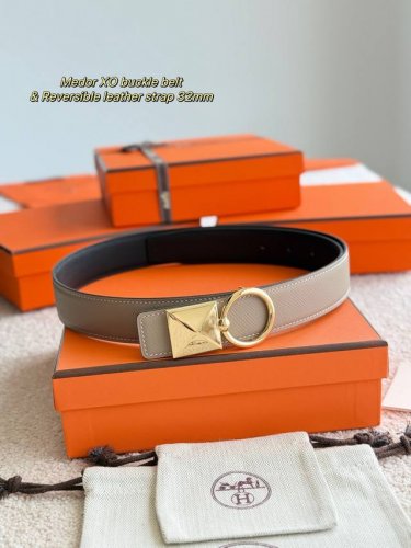 featuring premium Medorxo hardware and imported Epsom leather, width 32mm. Highl