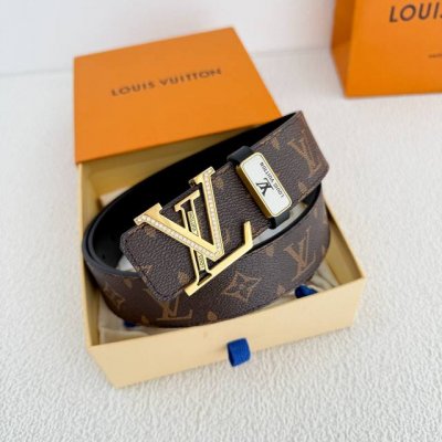 Product Name: Lv..Louis..Vuitton Belt Original Single Model: Buckle, Classic Pur