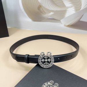 Chrome Hearts Mini belt detachable original calfskin with classic logo pure cop