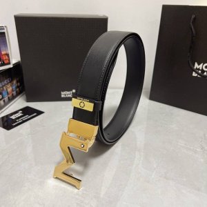 Product Name: Montblanc Original Belt Material: 100% Top Layer Cowhide Leather