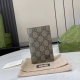 Top-of-the-line long card holder with Gg details. Gucci's classic Gg details are