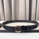 Zegna, Top-Grain Cowhide, Width 3.5 Cm, Available On The Official Website, Pure