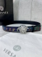 Width 4.0 Cm Versace This classic Versace belt is crafted from supple calfskin,