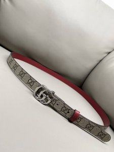 Gg Marmont Reversible Narrow Belt 2.0 This reversible belt adds another striking