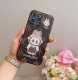 Lv fine hole full cover mobile phone case pull cloth pattern Lv full surround ed
