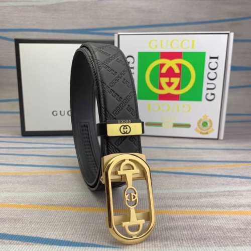Product Name: Gucci Automatic Belt Material: 100% Top Layer Cowhide Leather Belt