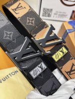 Belt: Louis Vuitton top-grade replica. Made of 100% top-grain cowhide, guarantee