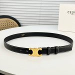 Celin E New 3D Buoy Pin Buckle Women's Belt Italian Imported Calfskin With Coppe
