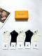 with packaging 5 pairs per box Lv Louis Vuitton classic letter logo pure cotton