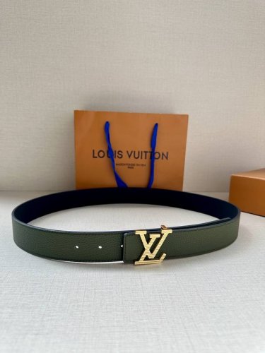 3.4 Width Louis Vuitton Classic Elements. The Central Lv Letter Buckle Releases