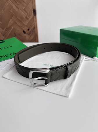 Bv 2025 Newest Men's Braided Belt, Handmade Intreccio Large Check Braided Italia - Click Image to Close