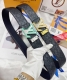Belt: Louis Vuitton top-tier replica. belt: 100% top-grain cowhide, genuine leat
