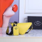 Returned Triangle Crossbody Bag 1Bh288 This triangle-inspired design features a