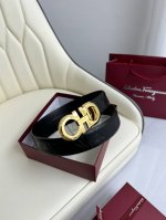 Ferragamo Double-Sided Original Imported Top Layer Cowhide, Double-Sided Use, Va
