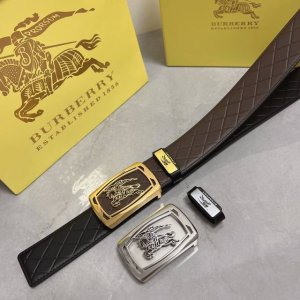 Product Name: Burberry Original Model Material: Original Cowhide Leather Belt, 1