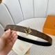 Original packaging L0Uis Vuitt0N This season's new Lvjia women's belt is 30mm w