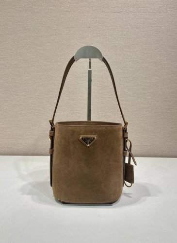 New Bucket Bag 1Be078A Suede Small This versatile and easy-to-wear bucket bag f