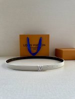 Special Edition This 2.0-Inch-Wide Lv Circle Double-Sided Belt Combines Leather