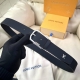 L0Uis Vuitt0N This season's new men's original belt width 35mm classic double-fa