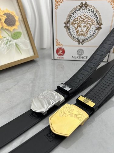 Product Name: Versace Automatic Buckle Material: 100% Genuine Top-Grain Cowhide