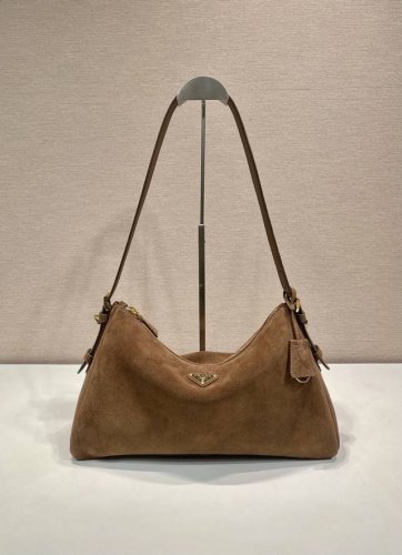 New Aimee Underarm Bag 1Bc228 Large Suede This leather Hobo underarm bag featur