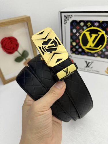 Product Name: Lv..Louis..Vuitton Automatic Belt Material: Genuine Leather Belt,