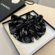 Chanel bow top clip