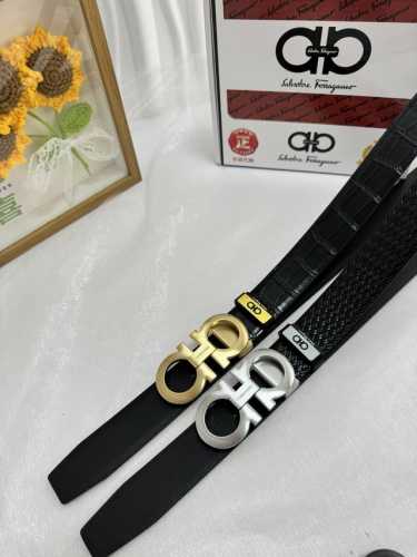 Product Name: Ferragamo Original Material: 100% top-grain cowhide belt, guarante