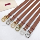 3.0Cm Valentino Belt Double-Sided Top Layer Leather Length. 75.80.85.90.95.10
