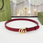 Special Gucci 2.0Cm New Woven Strap Canvas, Canvas With Leather Bottom, Strap Wi