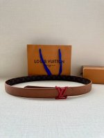 3.0 Wide Lv Flowergram Round Double-sided Belt interprets Louis Vuitton's classi