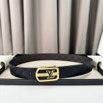 Louis Vuitton Lv Business Casual Formal Wear Can Be Worn 3.8Cm Latest Buckle Pol