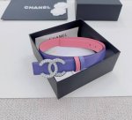 3.0Cm Chanel Official Website New Double-Sided Original Calfskin Length 75.80