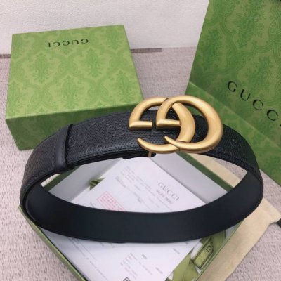 Comes With A Full Set Of Gift Boxes. Men's Belt Gucci: Original First-Layer Cowh