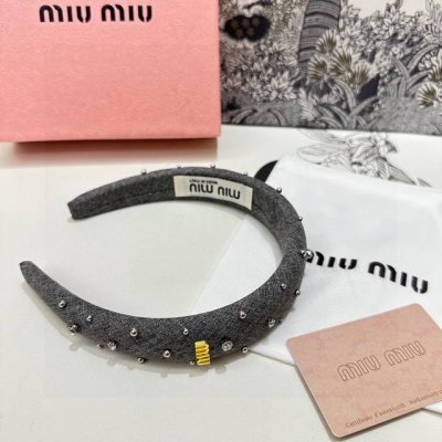 Special counter packaging Miumiu Miu Miu's latest high-end headband Little fairy