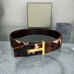 Tom Ford's Latest Popular Double-Sided Top-Grain Cowhide Counter Sync 3.8 Width