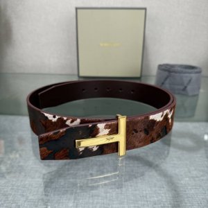 Tom Ford's Latest Popular Double-Sided Top-Grain Cowhide Counter Sync 3.8 Width