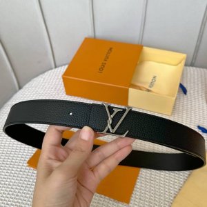 Original packaging L0Uis Vuitt0N Jinlujia men's original belt, 35mm wide, made