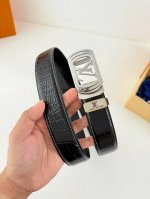 Product Name: Louis Vuitton Belt Original Automatic Buckle Belt Model: Automati