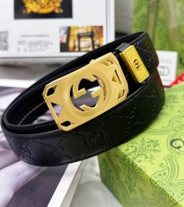Belt: Gucci..Gu..Cci automatic buckle - Belt: Top original replica. Gucci. Autom