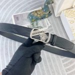 Versace Special Leather Belt Automatic Buckle Series, Original Hardware Premium