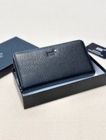 Color Black Size 21X11 Montblanc Clutch Tumbled Cowhide Leather, First-class Fe