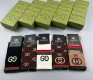 Special Gucci high socks, five pairs in a box, the classic double G logo is part